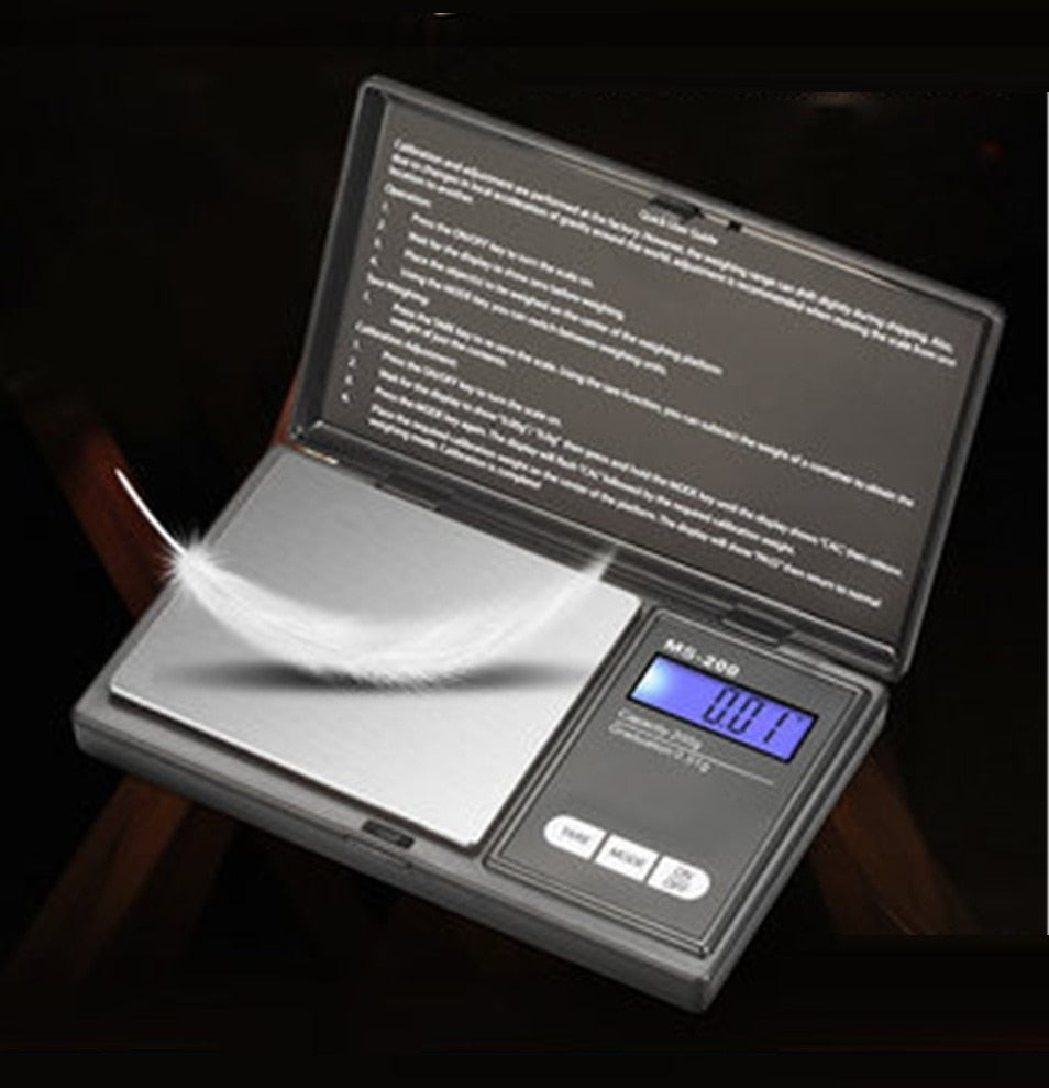 Digital Scales 100g 500g 1000g x 0.01g Digital Weighing Scale