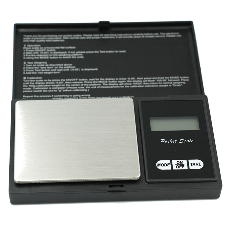 Digital Scales 100g 500g 1000g x 0.01g Digital Weighing Scale